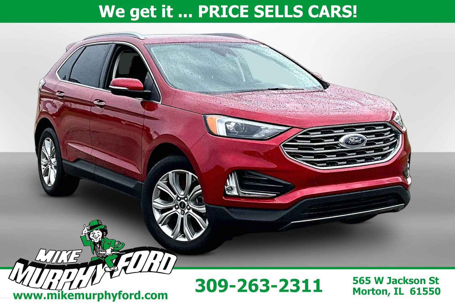 Certified 2024 Ford Edge Titanium AWD/4WD image 1