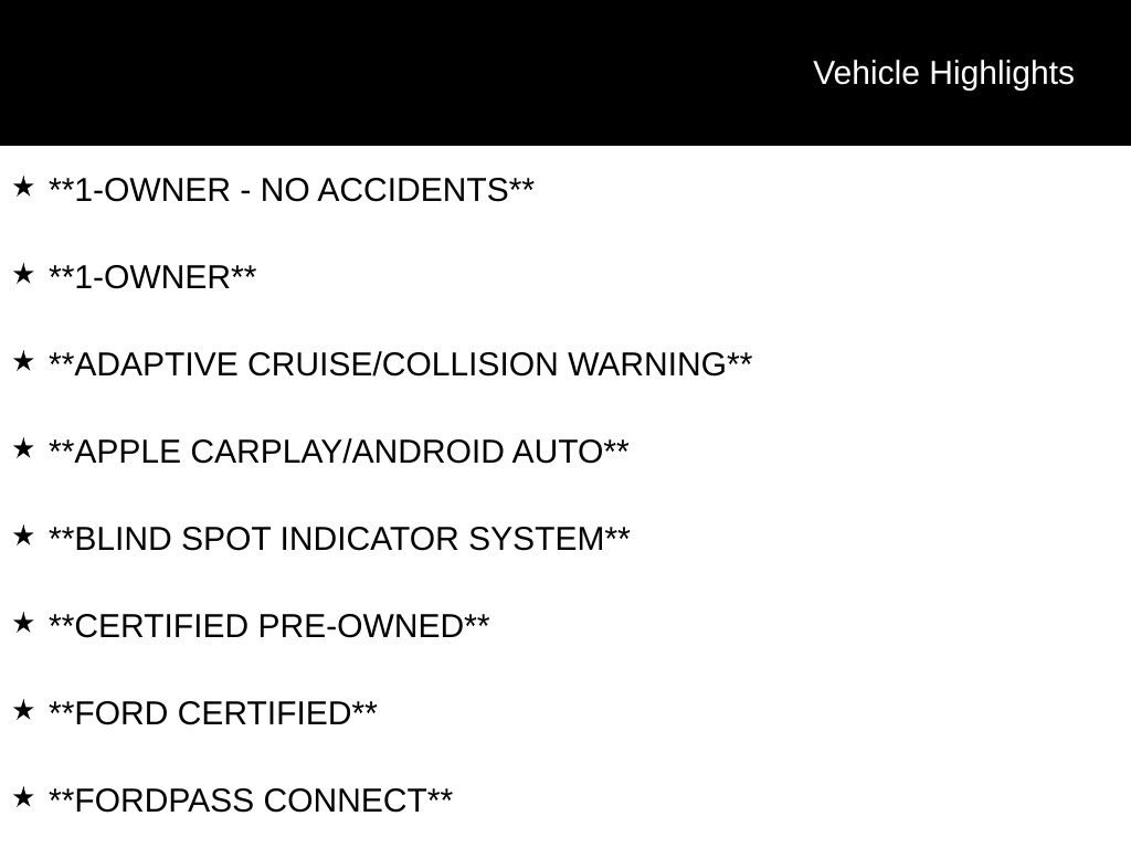 Certified 2023 Ford Escape Platinum w/ Premium Technology Package AWD/4WD image 11
