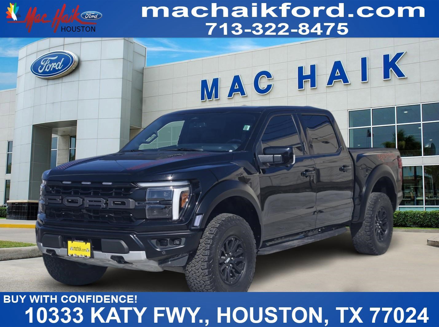 Certified 2024 Ford F150 Raptor