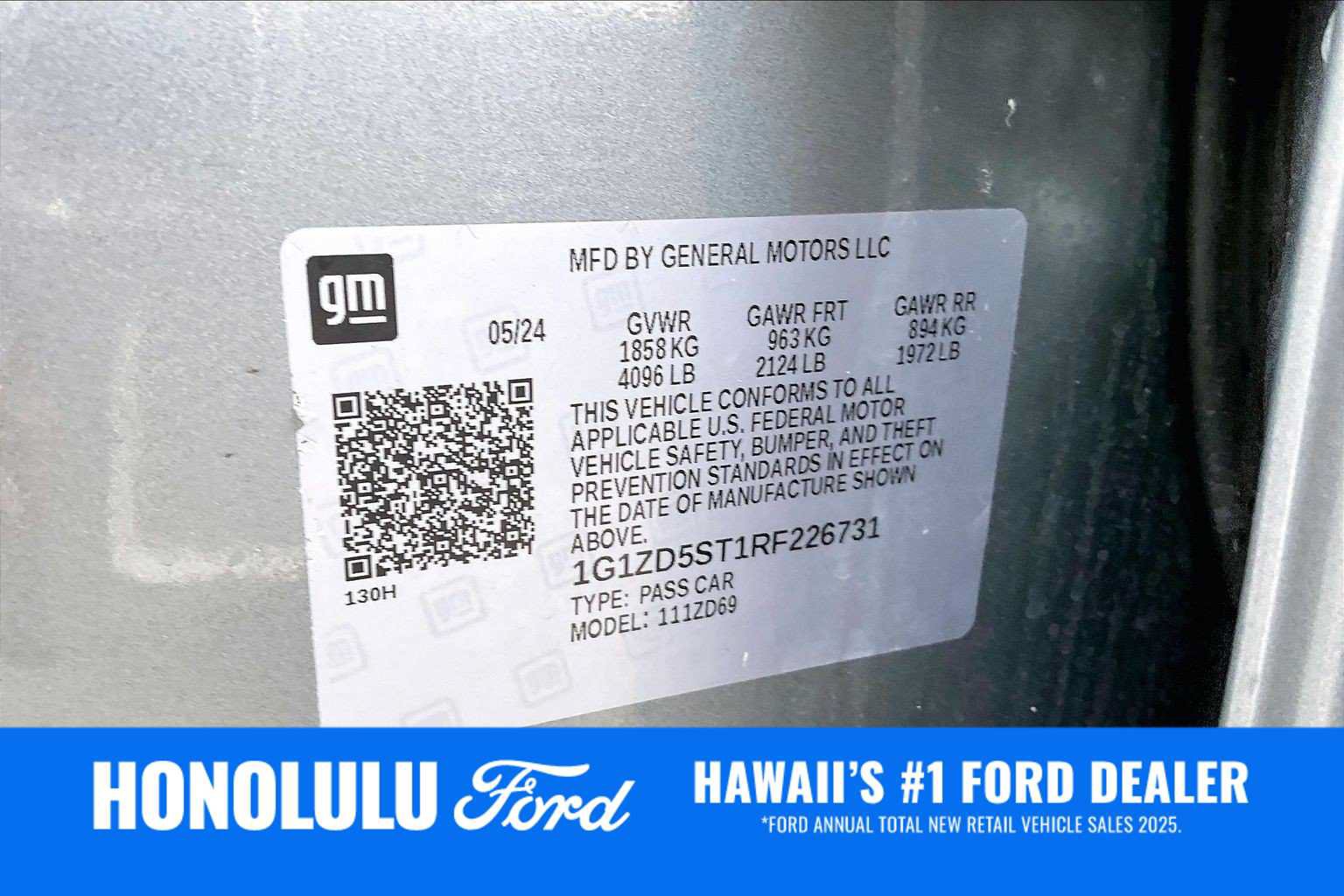 Used 2024 Chevrolet Malibu LT FWD image 20