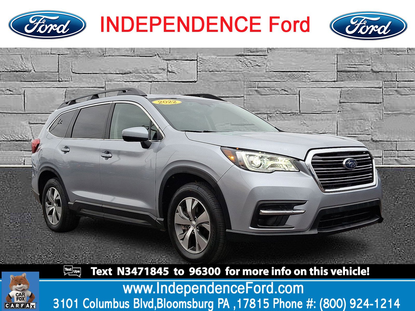 Used 2022 Subaru Ascent Premium w/ Convenience Package