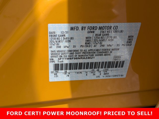 Certified 2022 Ford Maverick XLT w/ Equipment Group 300A Standard AWD/4WD image 29