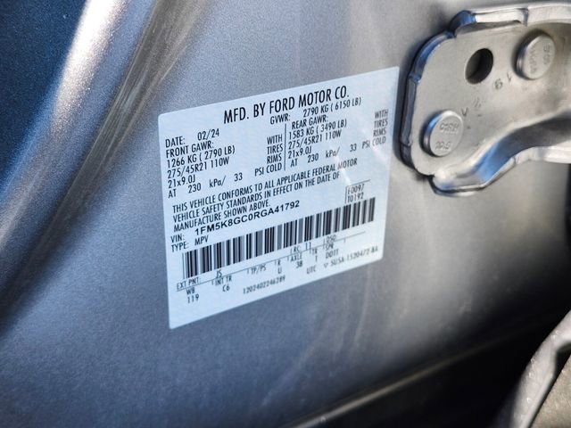 Certified 2024 Ford Explorer ST w/ Equipment Group 401A image 38