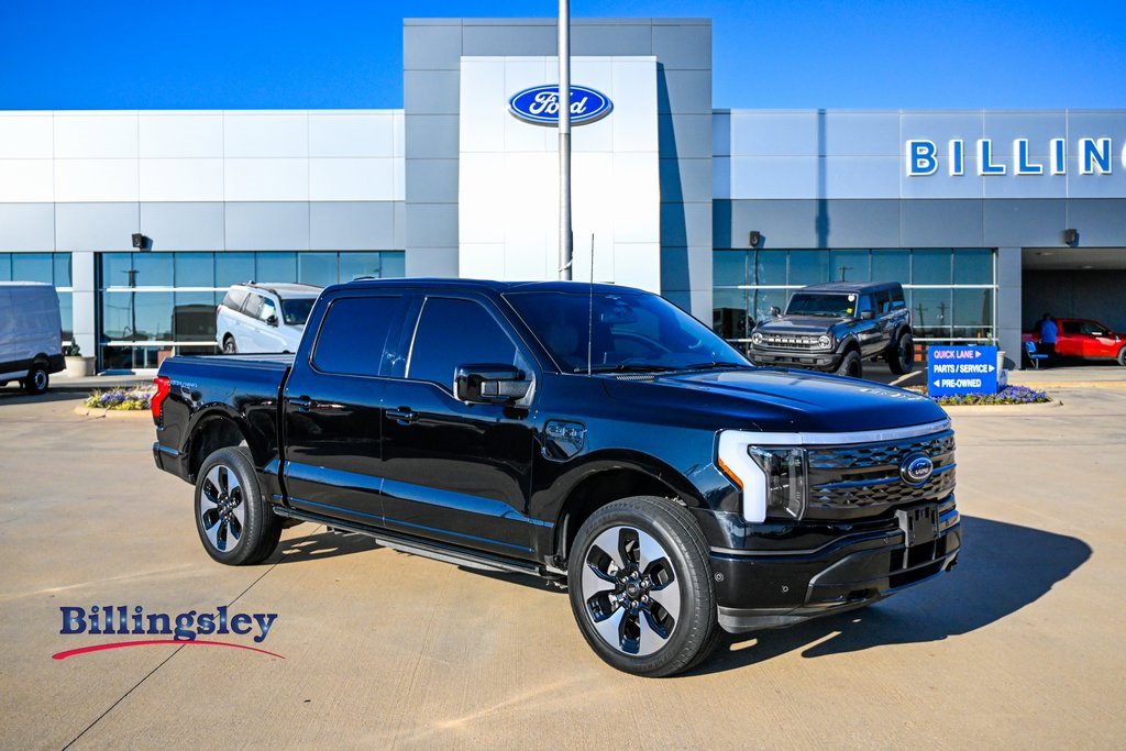 Certified 2023 Ford F150 Lightning Platinum