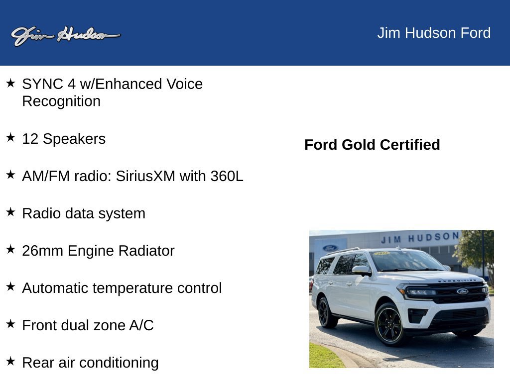 Certified 2023 Ford Expedition Max Limited RWD image 13