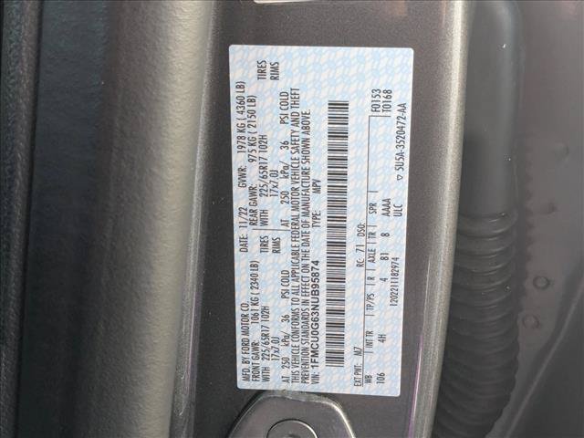 Certified 2022 Ford Escape SE w/ Convenience Package FWD image 23