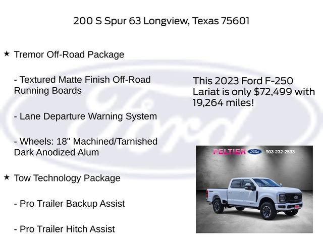 Certified 2023 Ford F250 Lariat w/ Lariat Ultimate Package AWD/4WD image 6