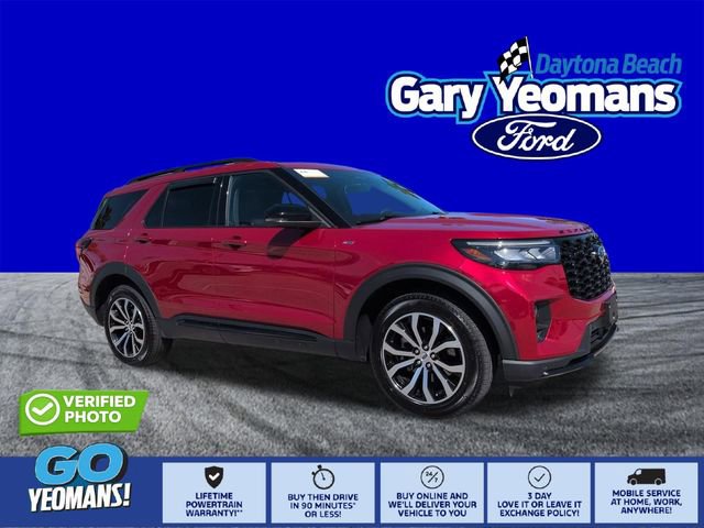 Certified 2025 Ford Explorer ST-Line AWD/4WD image 1