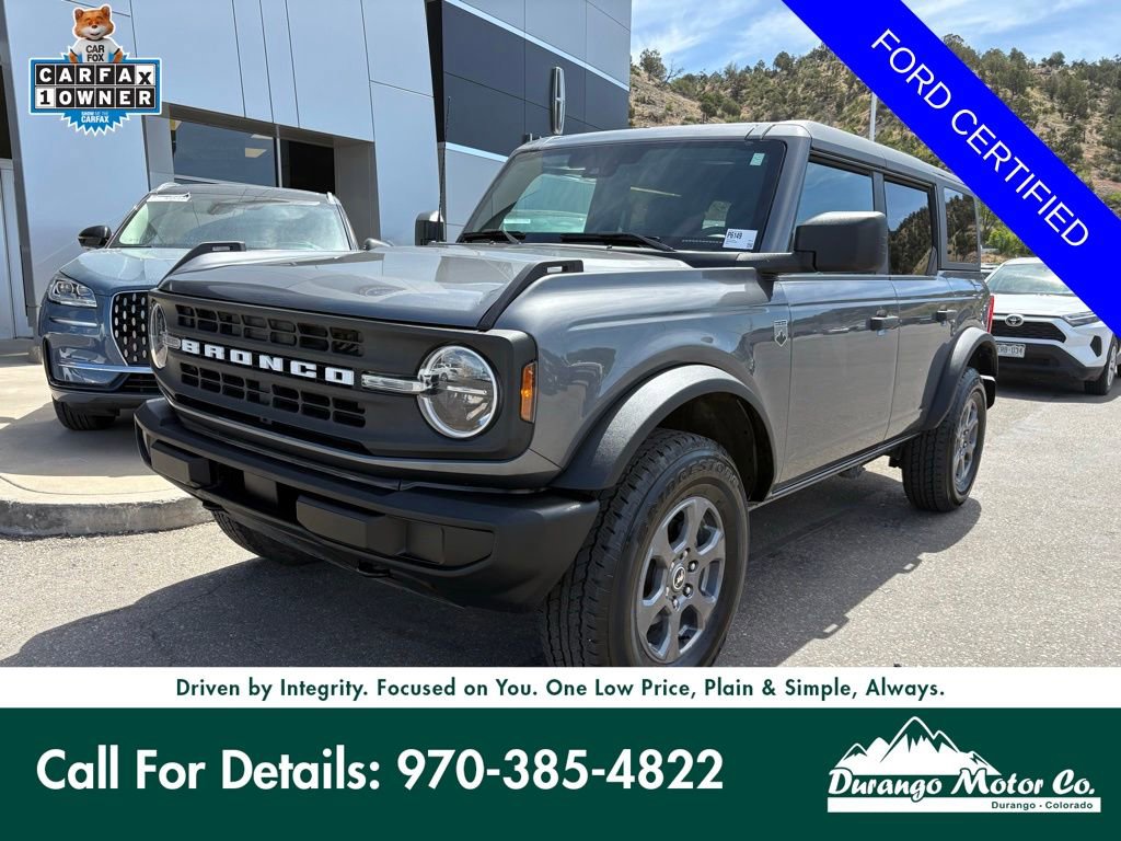 Certified 2025 Ford Bronco Big Bend AWD/4WD image 1