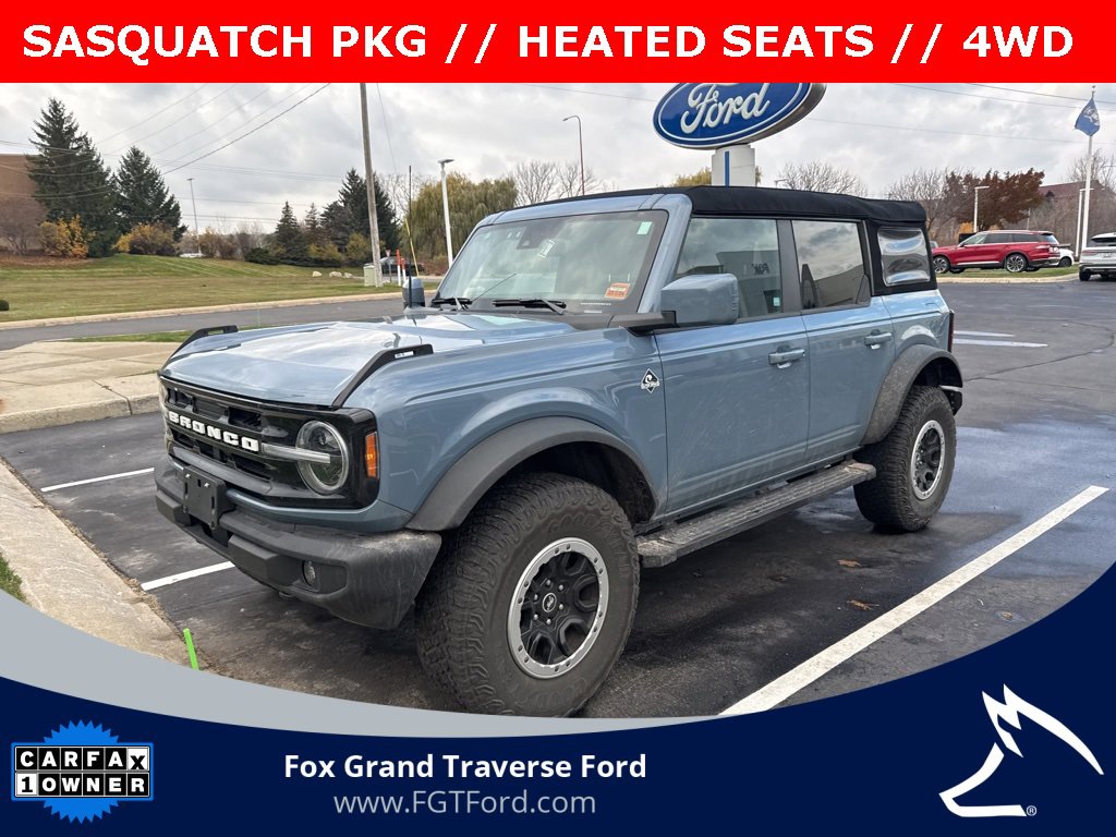 Certified 2023 Ford Bronco Outer Banks w/ Sasquatch Package