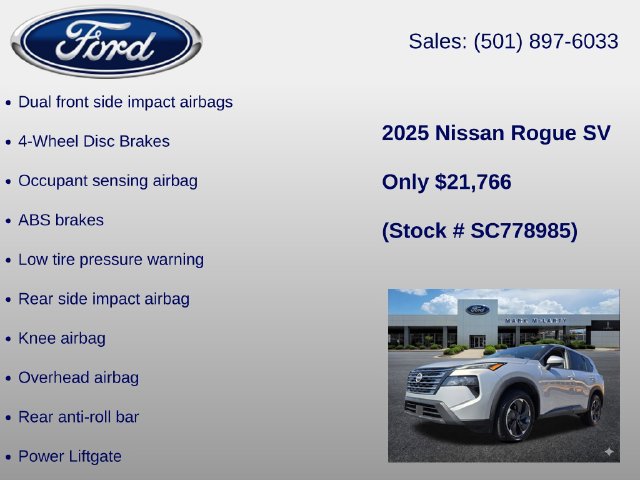 Used 2025 Nissan Rogue SV AWD/4WD image 18