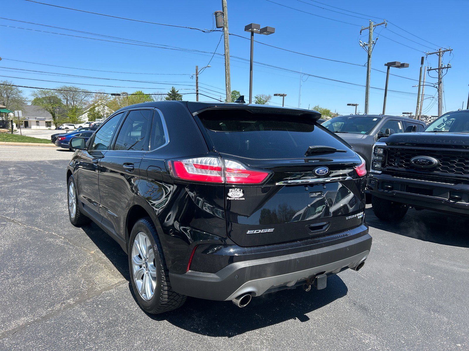 Certified 2020 Ford Edge Titanium w/ Class II Trailer Tow Package AWD/4WD image 13