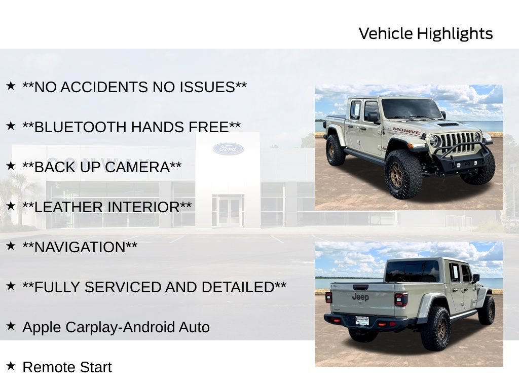 Used 2022 Jeep Gladiator Mojave w/ LED Lighting Group AWD/4WD image 6