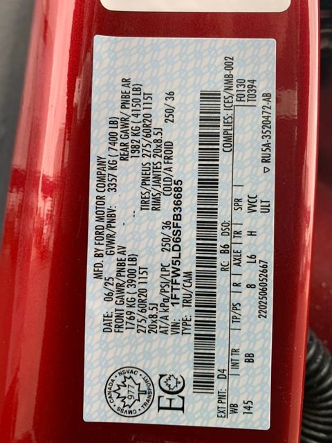 Certified 2025 Ford F150 Lariat w/ Equipment Group 502A High AWD/4WD image 31