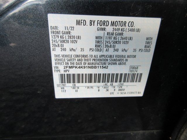 Certified 2022 Ford Edge Titanium w/ Class II Trailer Tow Package image 47