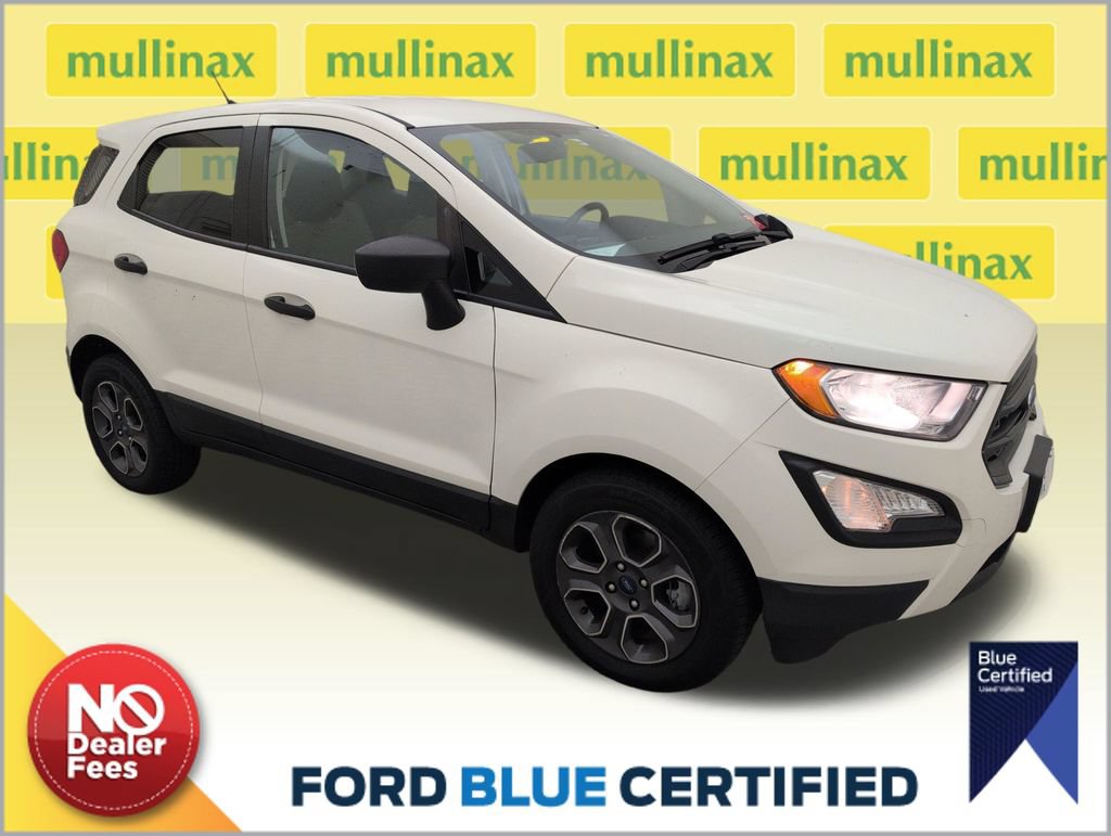 Certified 2021 Ford EcoSport S