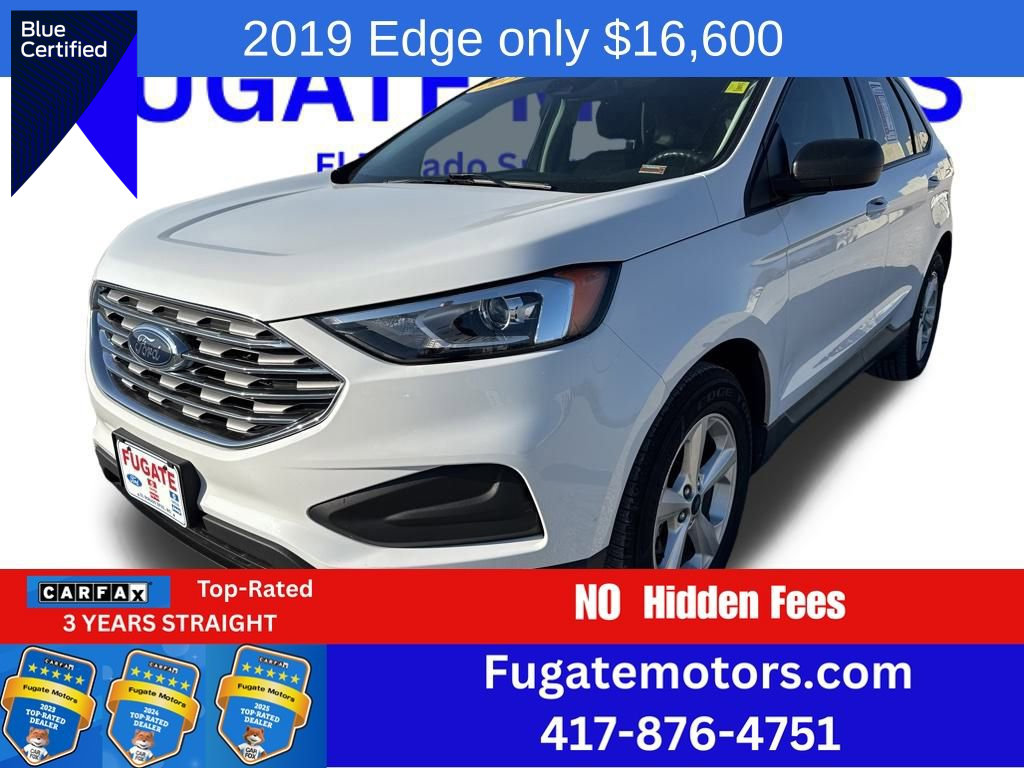 Certified 2019 Ford Edge SE w/ SE Fleet Driver's Package