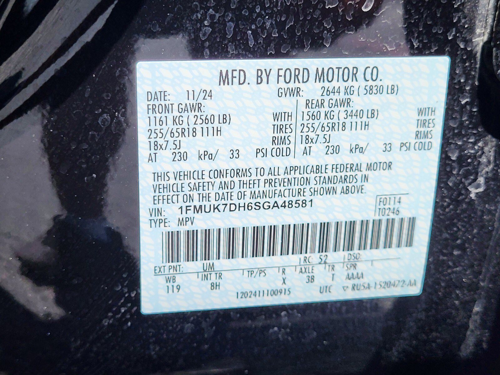 Certified 2025 Ford Explorer Active RWD image 35