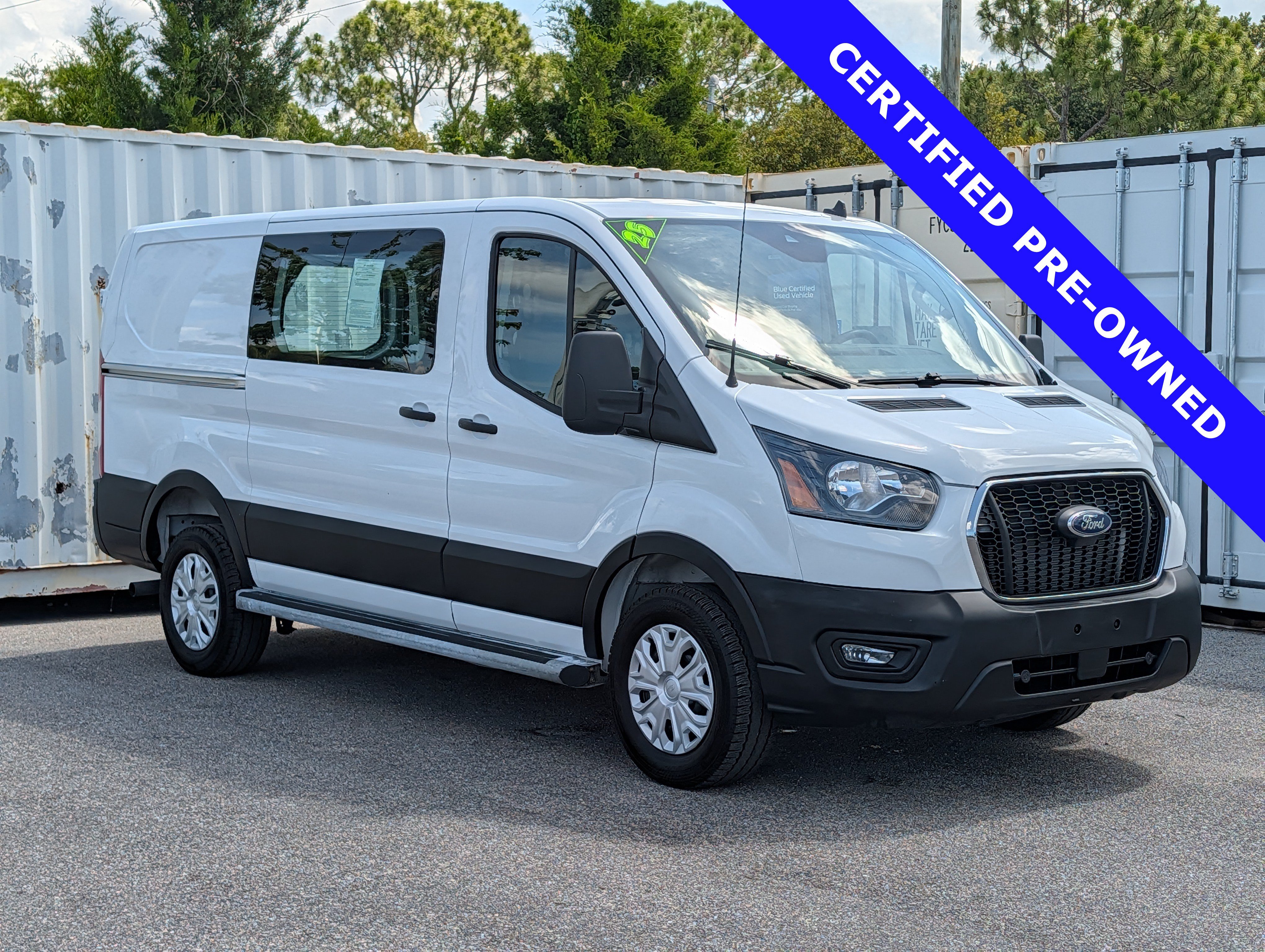 Certified 2025 Ford Transit 250 Low Roof w/ Exterior Upgrade Package RWD image 3
