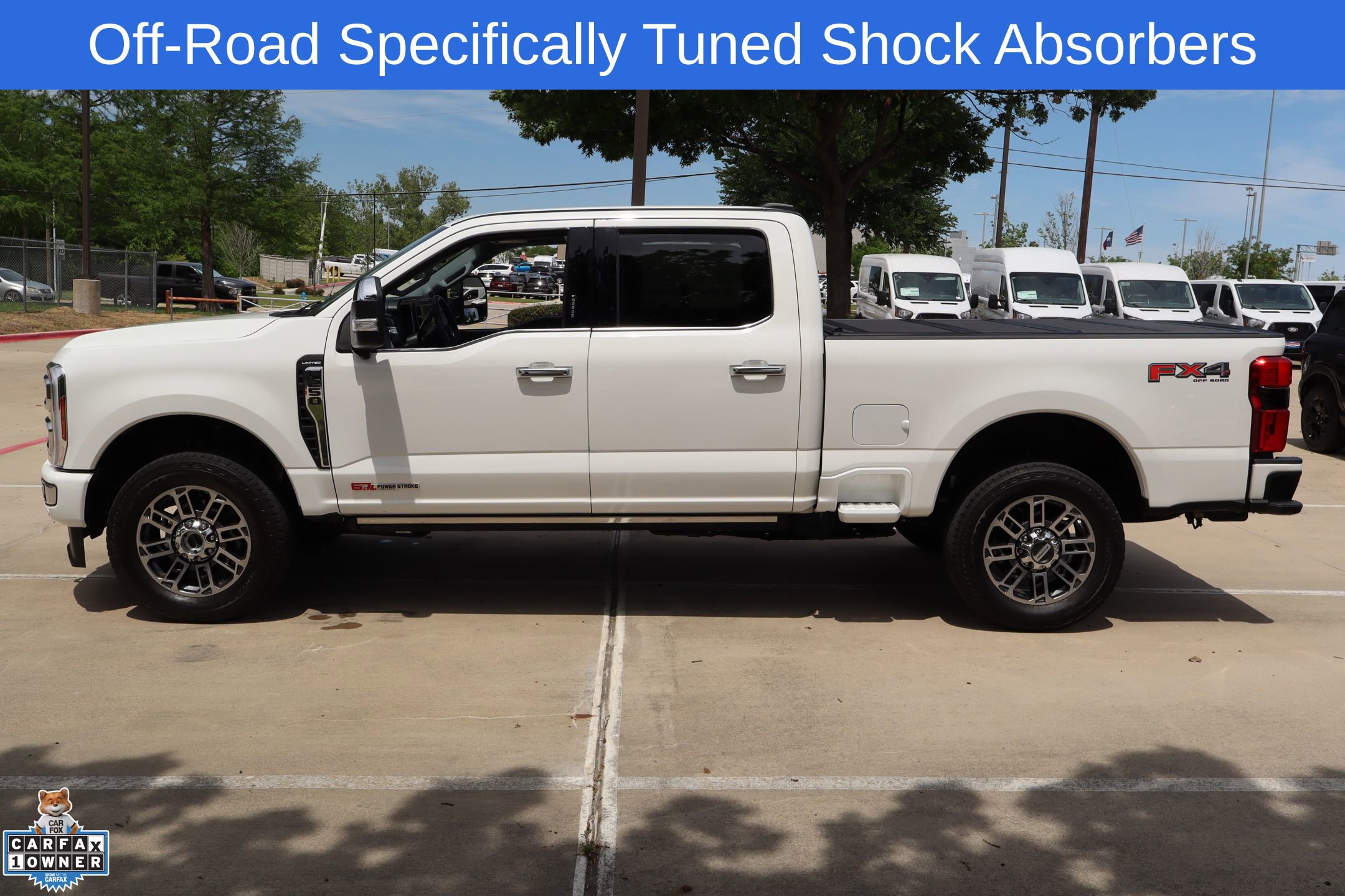 Certified 2024 Ford F250 Limited w/ FX4 Off-Road Package AWD/4WD image 9