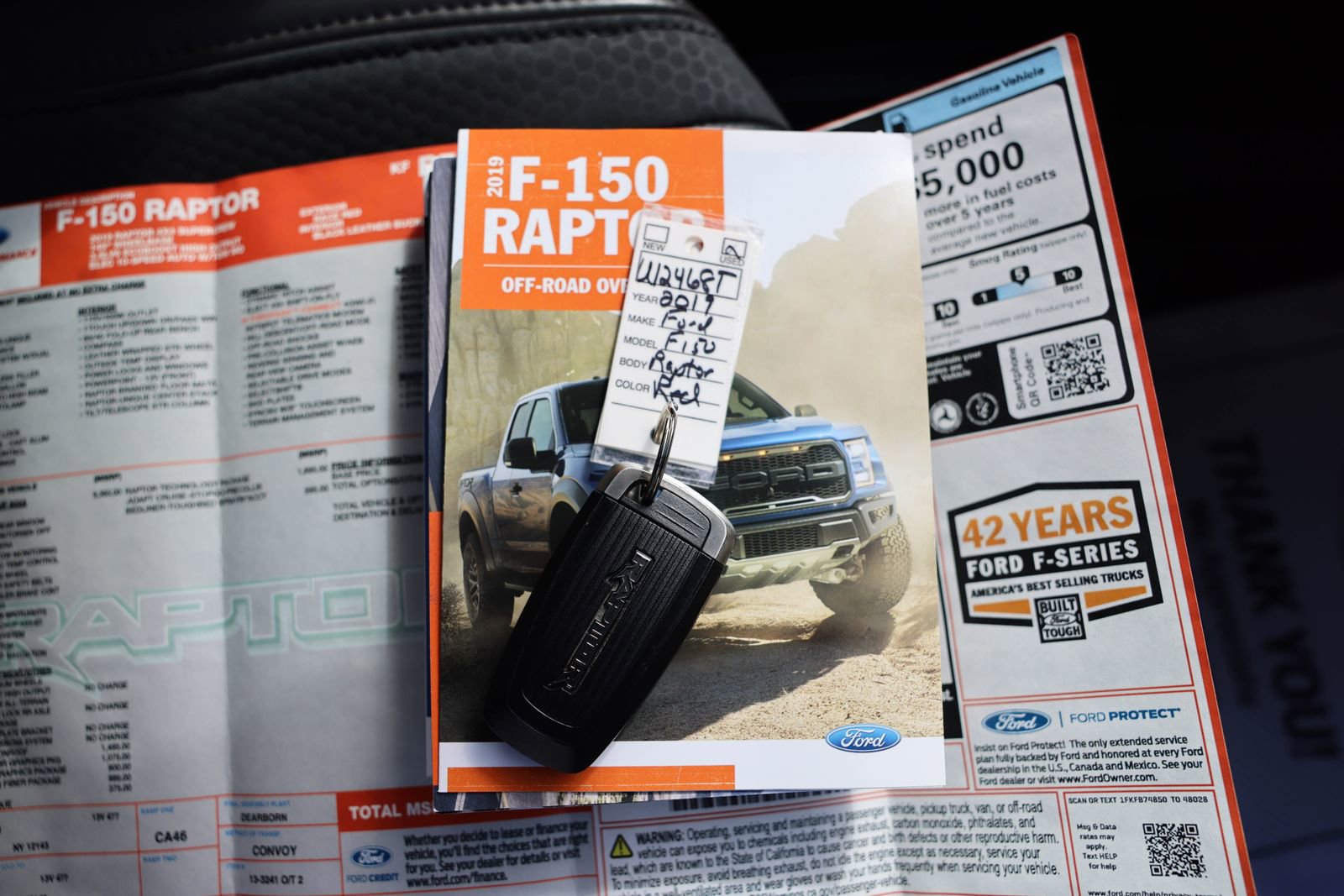 Certified 2019 Ford F150 Raptor w/ Equipment Group 802A Luxury AWD/4WD image 38