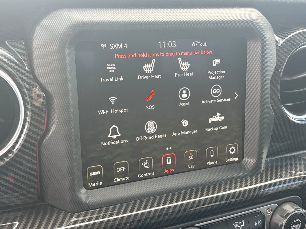 Used 2023 Jeep Gladiator Rubicon w/ Cold Weather Group AWD/4WD image 39