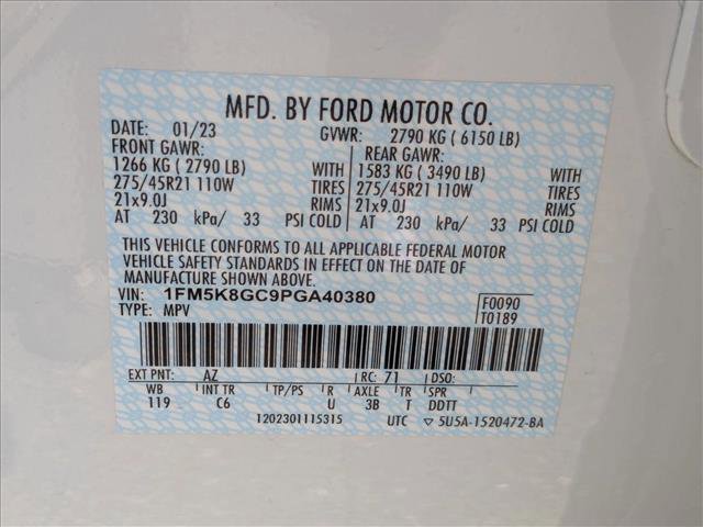 Certified 2023 Ford Explorer ST w/ Equipment Group 401A AWD/4WD image 27