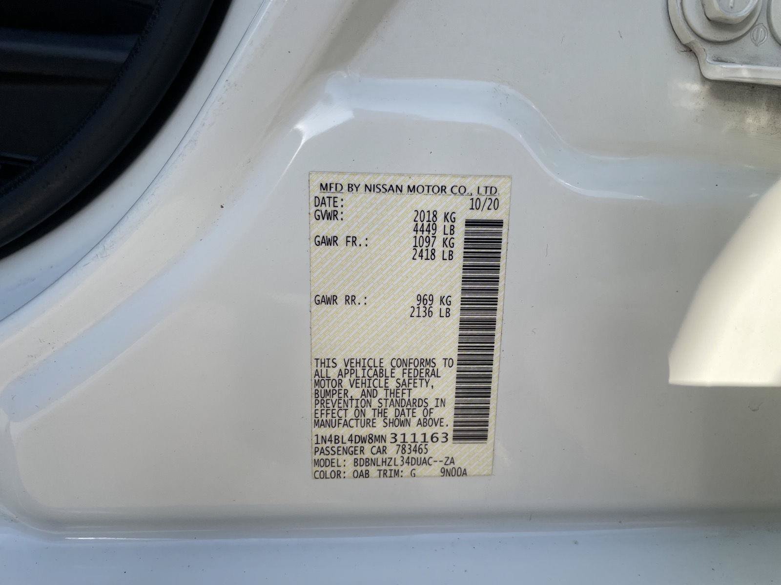 Used 2021 Nissan Altima 2.5 SV w/ SV Premium Package AWD/4WD image 31