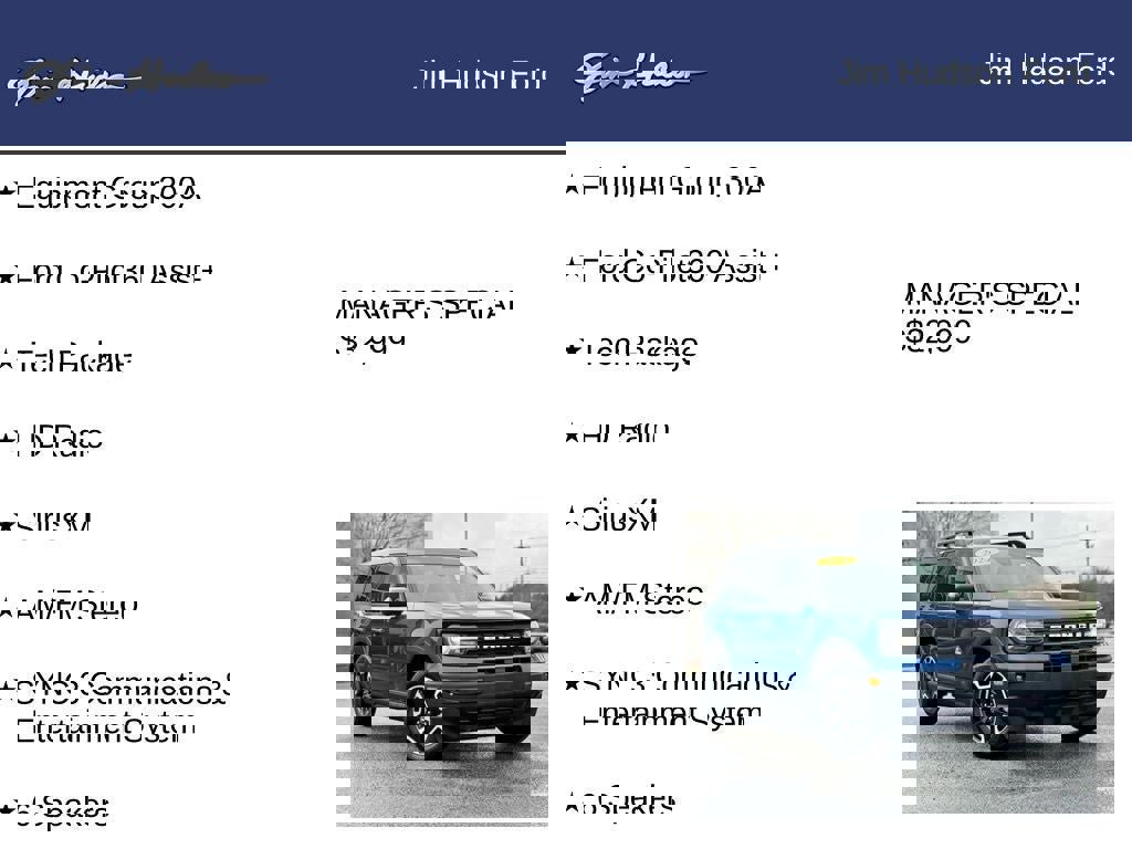 Certified 2024 Ford Bronco Sport Outer Banks w/ Tech Package image 13