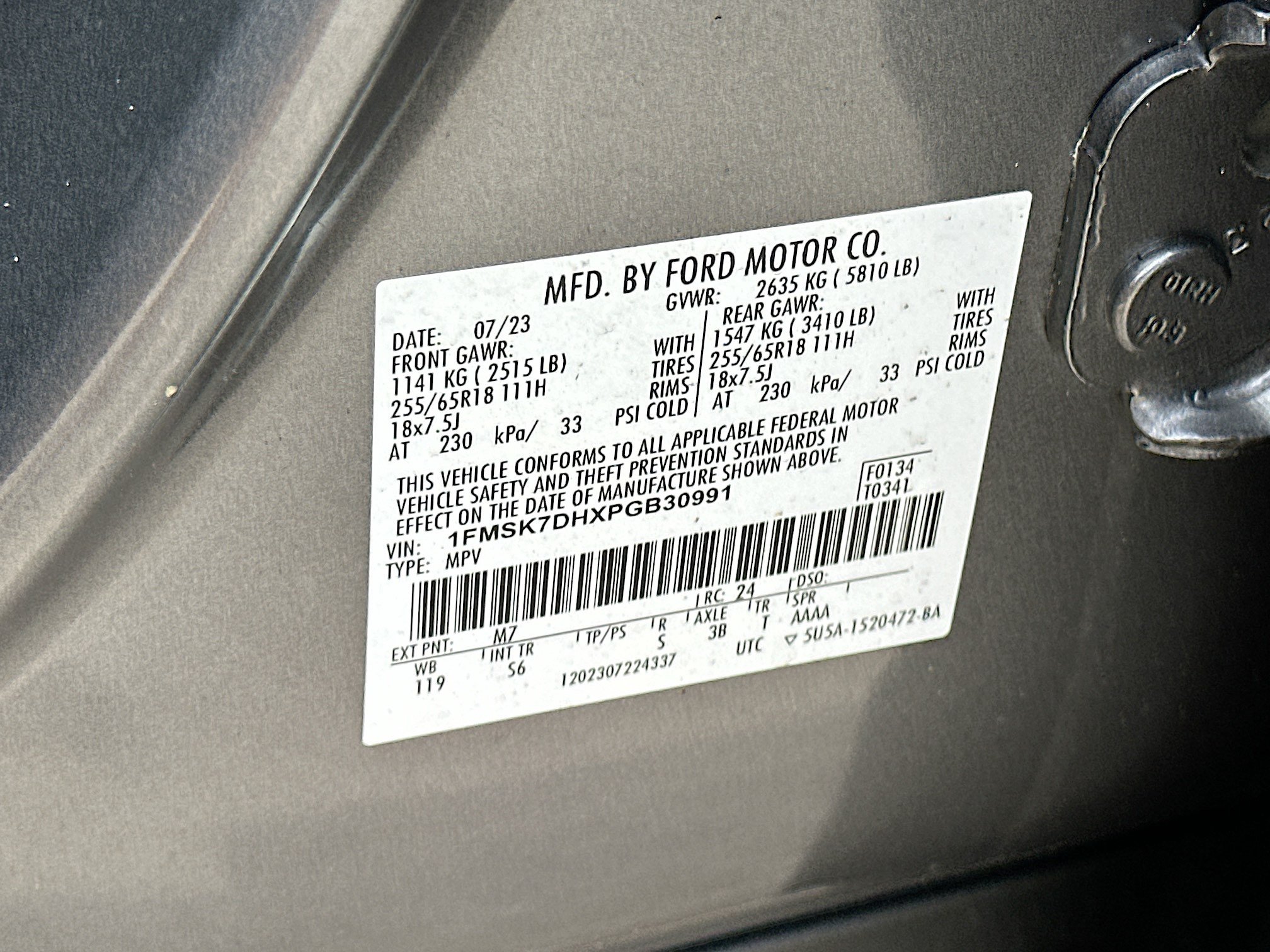Certified 2023 Ford Explorer XLT w/ Equipment Group 202A RWD image 30