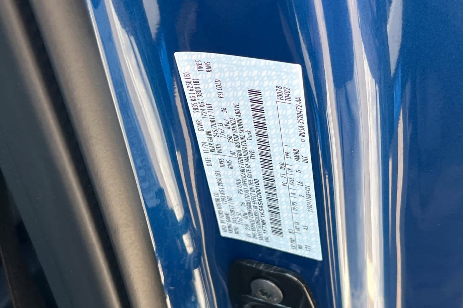 Certified 2025 Ford F150 XL w/ Equipment Group 103A High RWD image 27