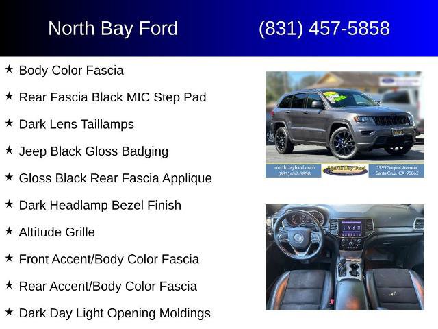 Used 2019 Jeep Grand Cherokee Altitude AWD/4WD image 20