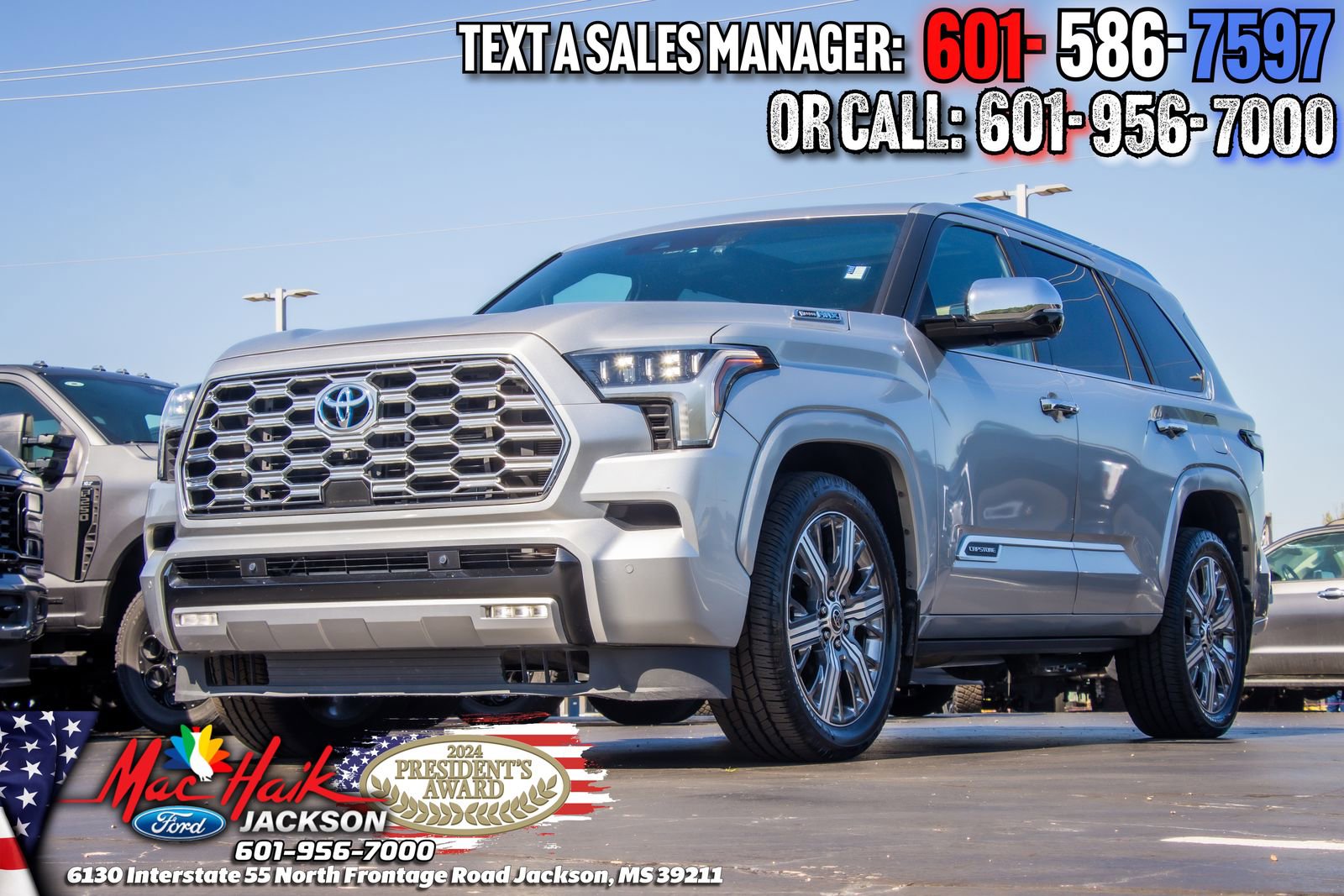 Used 2023 Toyota Sequoia Capstone AWD/4WD image 4