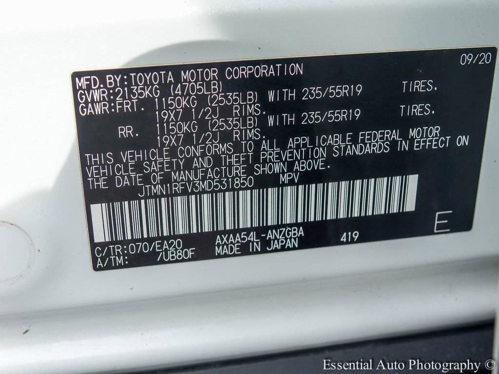 Used 2021 Toyota RAV4 Limited AWD/4WD image 31