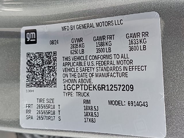 Used 2024 Chevrolet Colorado Z71 w/ Z71 Convenience Package 2 AWD/4WD image 38