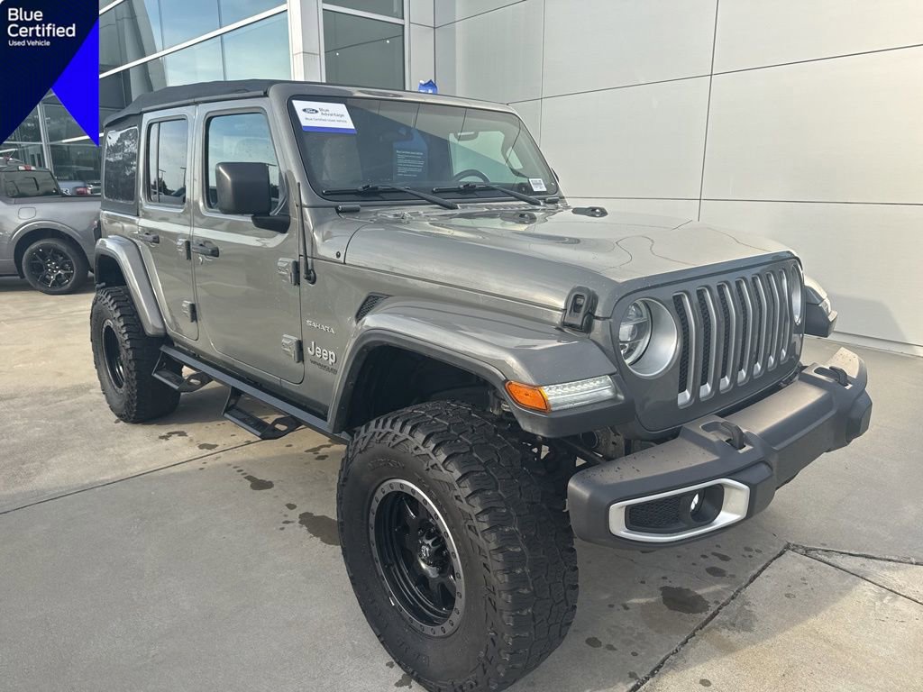 Used 2019 Jeep Wrangler Unlimited Sahara w/ LED Lighting Group
