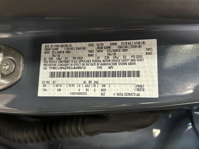 Certified 2025 Ford Escape ST-Line Elite w/ Tech Pack #2 image 36