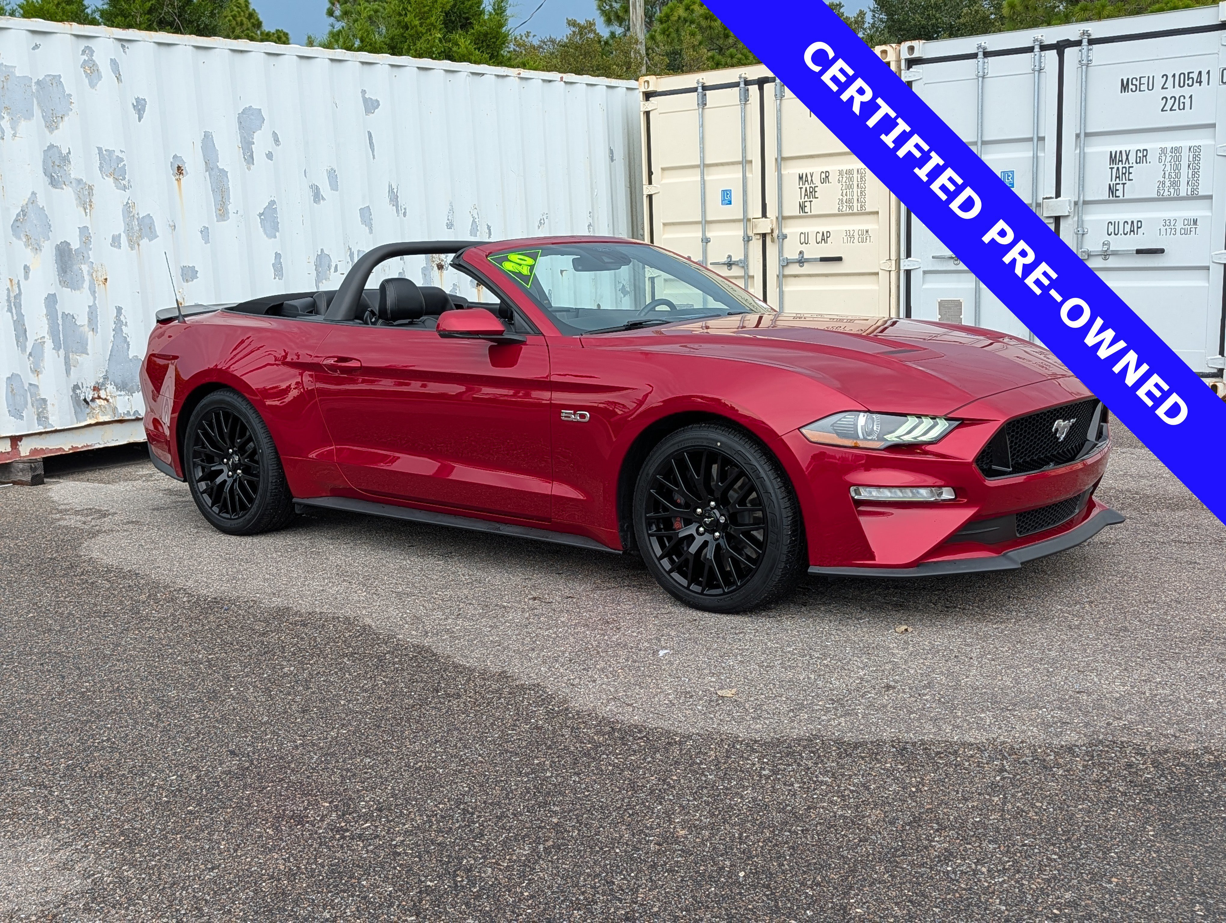 Certified 2020 Ford Mustang GT Premium w/ GT Performance Package RWD image 3