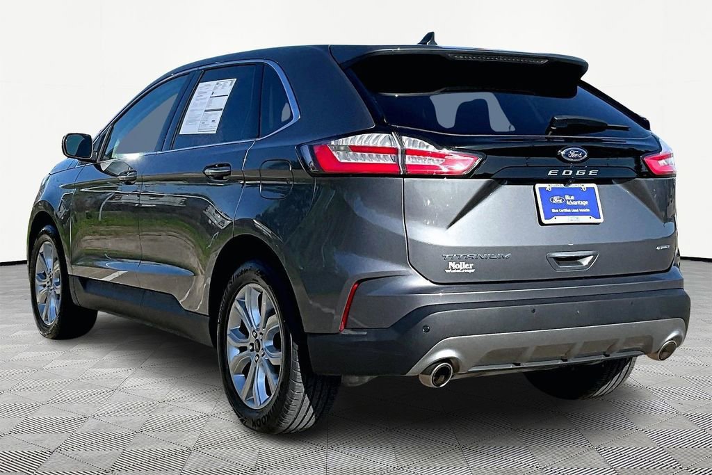 Certified 2023 Ford Edge Titanium w/ Cargo Accessory Package AWD/4WD image 2