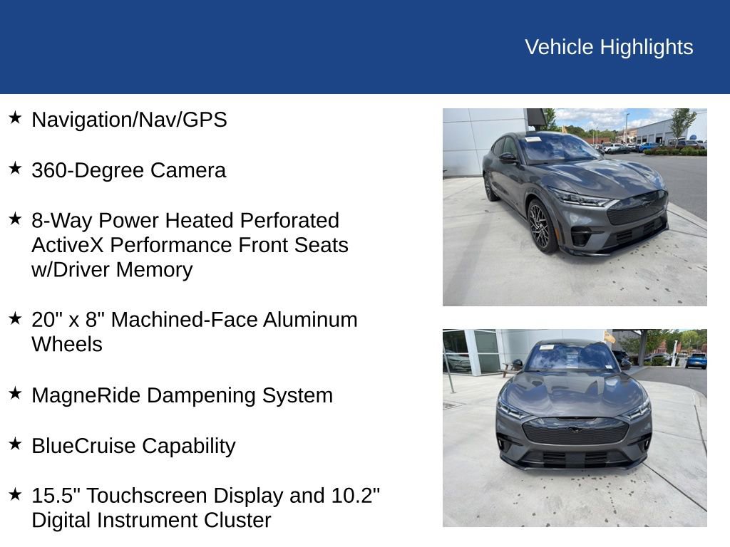 Certified 2023 Ford Mustang Mach-E GT w/ GT Performance Edition AWD/4WD image 22