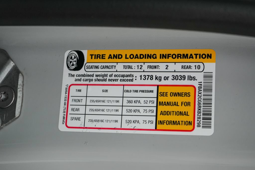 Certified 2024 Ford Transit 350 XLT RWD image 23