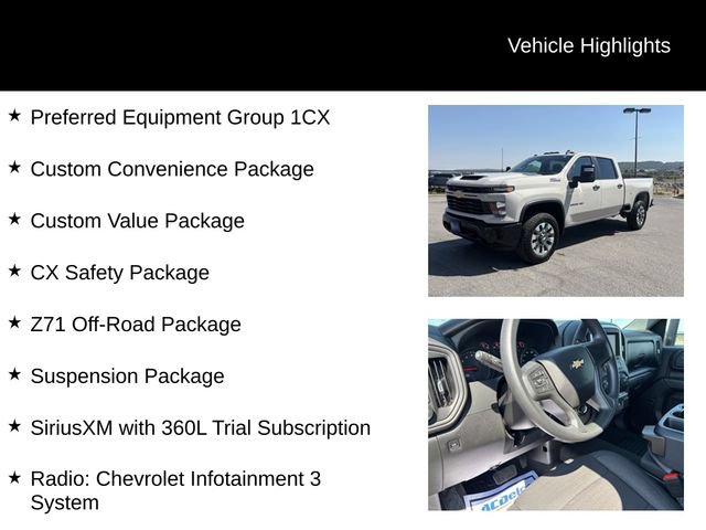 Used 2026 Chevrolet Silverado 2500 Custom w/ Custom Value Package AWD/4WD image 8