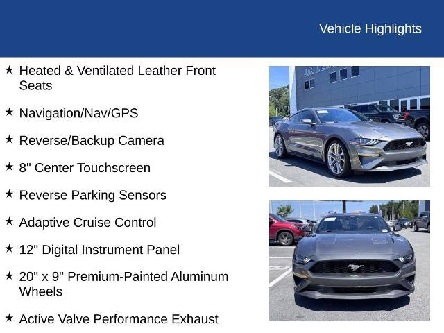 Certified 2022 Ford Mustang Premium w/ Equipment Group 201A RWD image 22