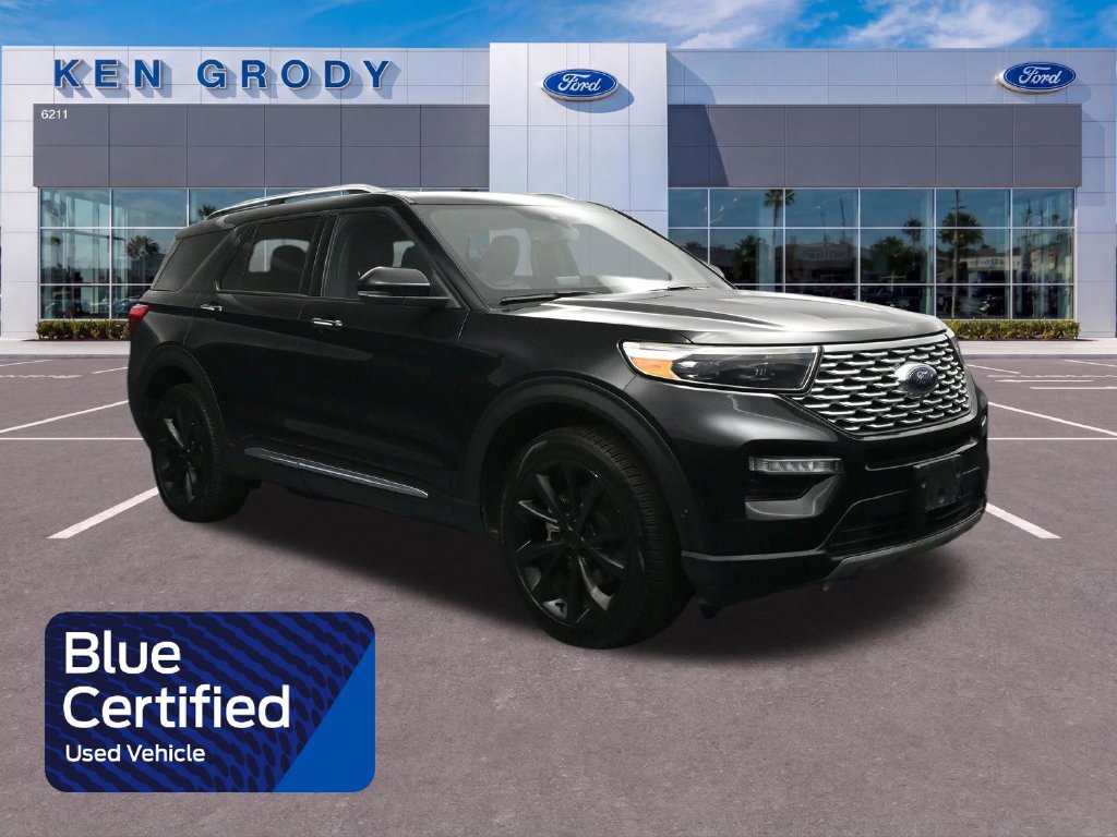 Certified 2022 Ford Explorer Platinum w/ Equipment Group 601A AWD/4WD 360° Tour