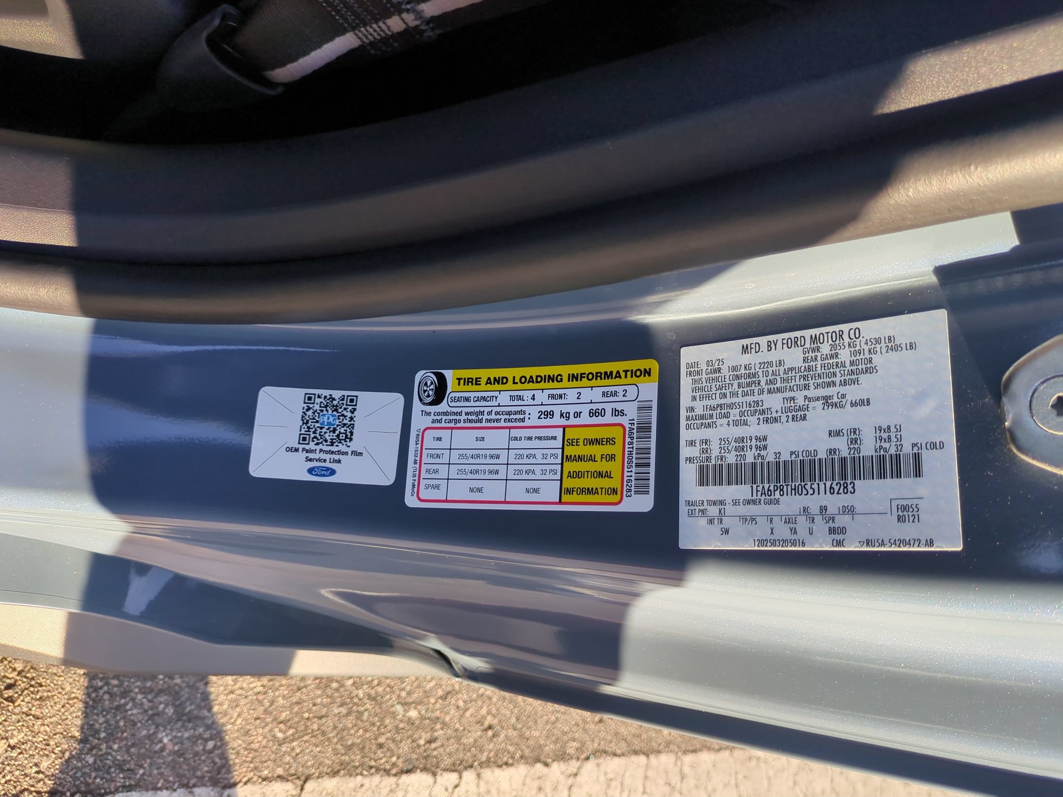 Certified 2025 Ford Mustang Premium RWD image 38