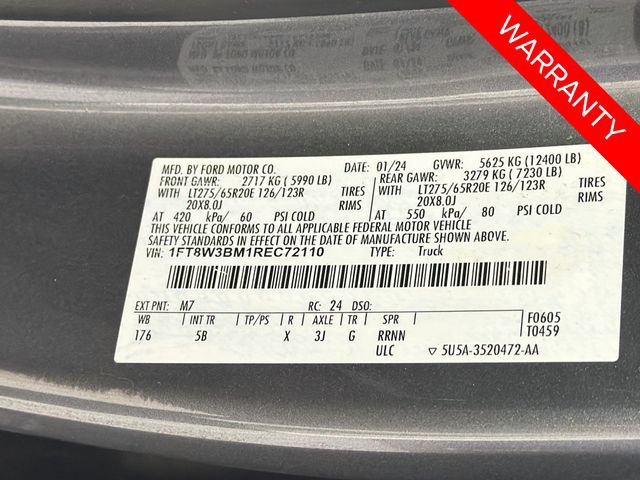 Certified 2024 Ford F350 Lariat w/ Sport Appearance Package AWD/4WD image 35