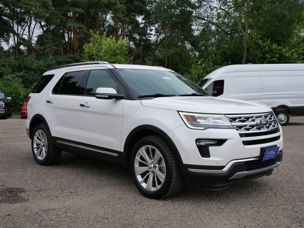 Certified 2019 Ford Explorer Limited w/ Class III Trailer Tow Package