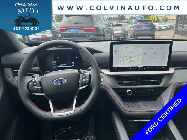 Certified 2025 Ford Explorer ST w/ Sun And Sound Package AWD/4WD image 18
