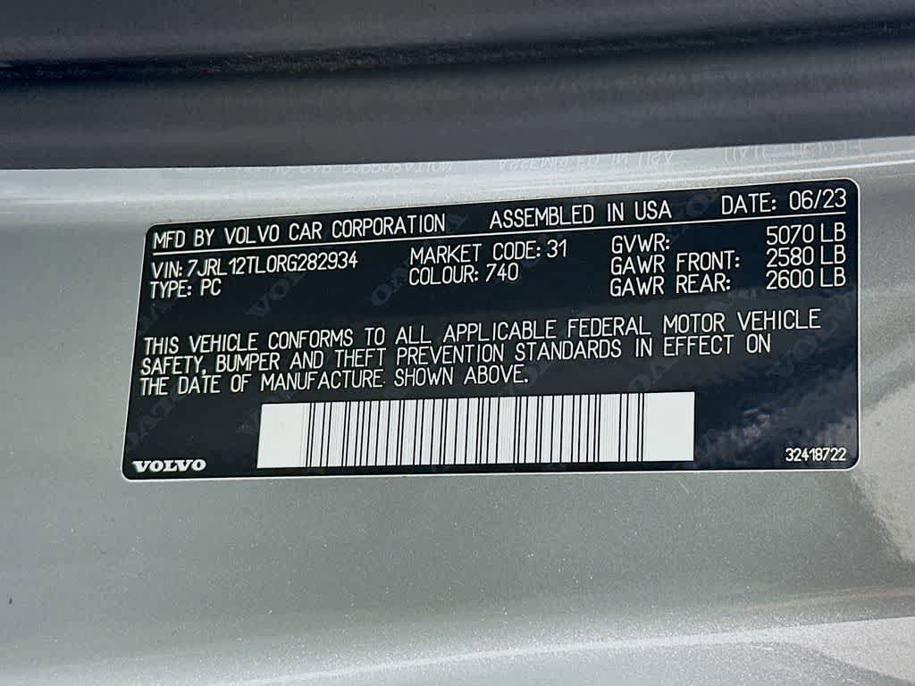 Used 2024 Volvo S60 B5 Plus w/ Protection Package Premier AWD/4WD image 21