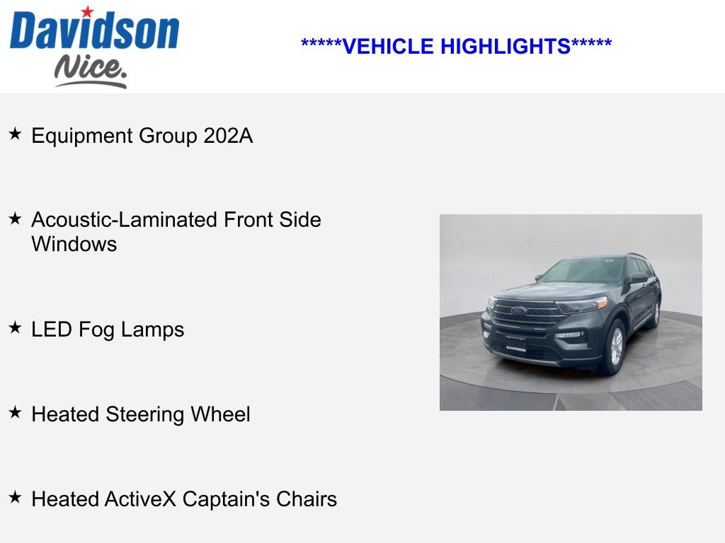 Certified 2024 Ford Explorer XLT w/ Equipment Group 202A AWD/4WD image 4